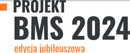 logo wydarzenia 10 edycja Projektu BMS 2024